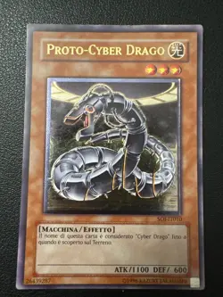 Proto-Cyber Dragon ULTIMATE Rare SOI-IT010 YuGiOh ITA - Image 5