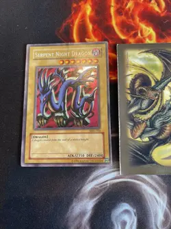 | Yugioh Serpent Night Dragon MRL-103 Secret Rare MP 🔥 - Image 1