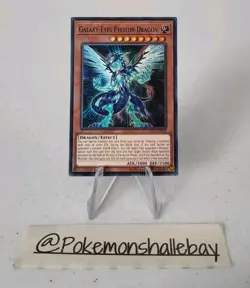 Galaxy-Eyes Photon Dragon LED3-EN039 NM* 1st Edition Super Rare Yugioh Card - Image 1