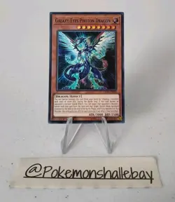 Galaxy-Eyes Photon Dragon LED3-EN039 NM* 1st Edition Super Rare Yugioh Card - Image 5