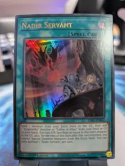 YuGiOh! Nadir Servant RA01-EN062 Ultra Rare 1st Ed - Image 1