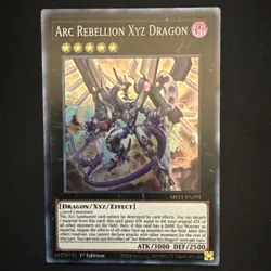 Arc Rebellion Xyz Dragon - MP21-EN191 - Super Rare - 1st Edition Yugioh - Image 1