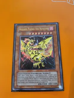 Sacred Phoenix of Nephthys FET-DE005 Ultimate Rare UNL LP GERMAN! - Image 1
