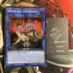 Haggard Lizardose OP28-EN009 Super Rare Yugioh OTS Tournament Pack 28 Mitsurugi - Image 1