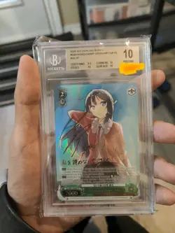 YuGiOh CGC 9 Dark Magician Girl the Dragon Knight Alt Art DLCS-EN006 1st Edition - Image 3