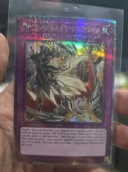 Yugioh Dogmatika Punishment RA01-EN076 Quarter Century Rare 1st Ed NM - Image 1