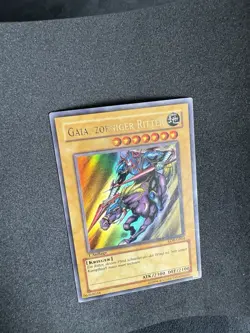 Gaia, Angry Knight - LOB G004 Ultra Rare - Yu Gi Oh 1st Edition Blue Eyes EX+! - Image 3