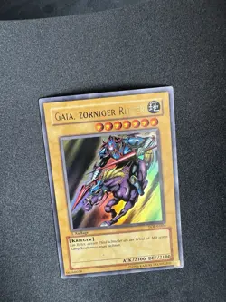 Gaia, Angry Knight - LOB G004 Ultra Rare - Yu Gi Oh 1st Edition Blue Eyes EX+! - Image 8