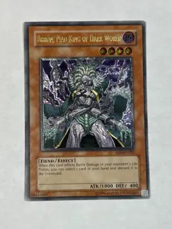 YUGIOH ENHANCED NA Brron Mad King of Dark World EEN-EN022 Ultimate Rare LP - Image 1