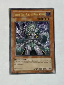 YUGIOH ENHANCED NA Brron Mad King of Dark World EEN-EN022 Ultimate Rare LP - Image 3