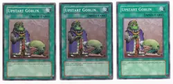 *** 3X UPSTART GOBLIN 3X ***  PLAYSET Mixed Sets YUGIOH! - Image 1
