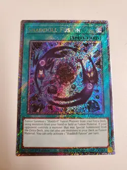 Shaddoll Fusion RA04-EN231 Platinum Secret Rare Yugioh Card 1st Edition Mint - Image 4