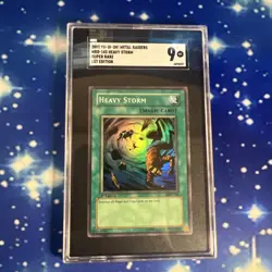 YUGIOH Metal Raiders HEAVY STORM MRD-142 Super Rare PSA 9 MINT Combine Shipping - Image 5