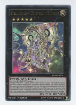 Yugioh Stellarknight Constellar Diamond MP15-EN224 Ultra Rare 1st Edition NM/LP - Image 1