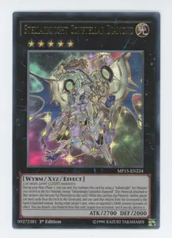 Yugioh Stellarknight Constellar Diamond MP15-EN224 Ultra Rare 1st Edition NM/LP - Image 2