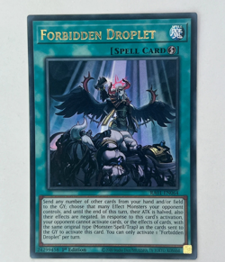 Forbidden Droplet Yu-Gi-Oh! RA01-EN064 1st Ultra Rare - Image 2