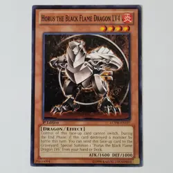Horus the Black Flame Dragon LV4 - LCYW-EN197 - LP/MP - Common - 1st ed - Yugioh - Image 3