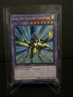 Yu-Gi-Oh! TCG Gaia the Dragon Champion Legend of Blue Eyes White Dragon LOB-125 - Image 3