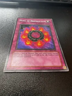 Ring Of Destruction PGD-000 Unlimited Yu-Gi-Oh! Trap Card - Image 8