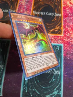 Yu-Gi-Oh! TCG Slifer The Sky Dragon MVP1-ENSV6 Ultra Rare Limited Near Mint - Image 2
