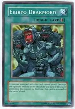 Ekibyo Drakmord - LON-099 - Common - 1st Edition HP YuGiOh!  Labyrinth of Nightm - Image 1