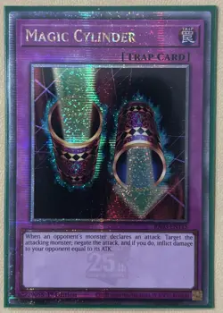 Magic Cylinder RA03-EN115 Quarter Century Secret Rare 1st Ed - Image 1