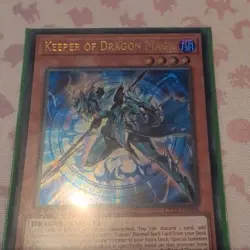 Keeper of Dragon Magic CT15-EN004 Ultra Rare Limited Edition Yu-Gi-Oh! - Image 4