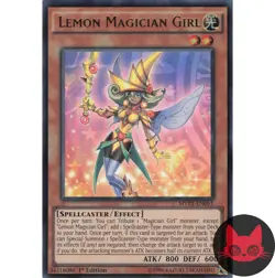 Yugioh Lemon Magician Girl MVP1-EN051 Ultra Rare 1st Edition NM - Image 1