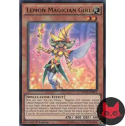 Yugioh Lemon Magician Girl MVP1-EN051 Ultra Rare 1st Edition NM - Image 3