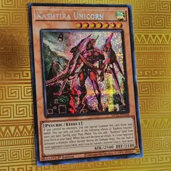Kashtira Unicorn MP23-EN164 Prismatic Secret Rare 1st Ed NM Yu-Gi-Oh! - Image 1