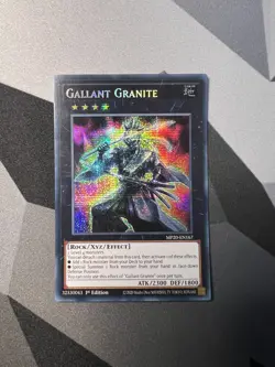 Yu-Gi-Oh! | Gallant Granite | Prismatic Secret Rare | NM | MP20-EN167 - Image 3