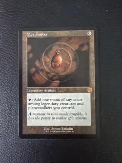 Mox Amber The Brothers' War: Retro Frame Artifacts Regular MTG Magic Card - Image 1
