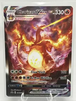 PokÃ©mon TCG Charizard VMAX SWSH261 Sword & Shield Promo Holo Card NM Condition - Image 1