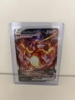 PokÃ©mon TCG Charizard VMAX SWSH261 Sword & Shield Promo Holo Card NM Condition - Image 1