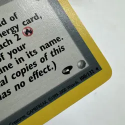 Blaine Pokemon Card Gym Challenge 100/132 Regular Unlimited Rare Non Holo - Image 3