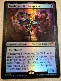 Tinybones, the Pickpocket - #109 Foil - Outlaws of Thunder Junction - Mtg - Image 1