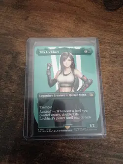 Tifa Lockhart (Borderless) MTG Final Fantasy Regular Rare NM - Image 1