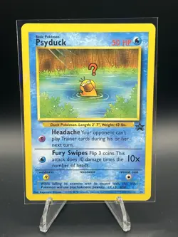 NM POKEMON Psyduck Black Star Promo #20 Rare WOTC TCG Never Played - Image 1