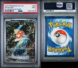 Magikarp Paldea Evolved Illustration Rare Card 203/193 PSA 9 Mint Pokemon - Image 6