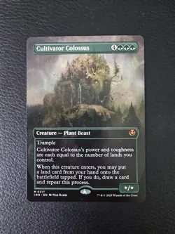 Cultivator Colossus (Borderless) Innistrad Remastered Regular MTG NM Magic Card - Image 1