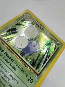 Jumpluff PokÃ©mon Card 7/111 Holo Rare Neo Genesis Unlimited Vintage - Image 4