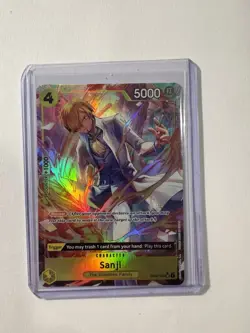 Sanji OP04-104 Alt Art Premium Booster The Best One Piece Card English mint - Image 1