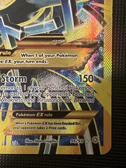 Primal Kyogre EX Shiny Full Art Holo Ultra Rare Card 96/98 XY-Ancient Origins - Image 10