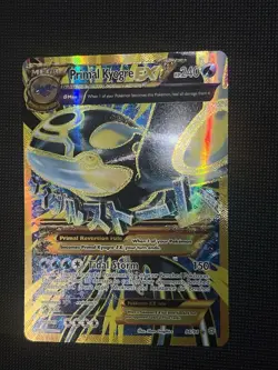Primal Kyogre EX Shiny Full Art Holo Ultra Rare Card 96/98 XY-Ancient Origins - Image 5