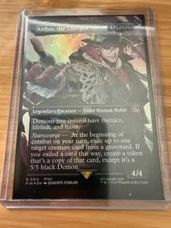Mtg. Ardyn, the Usurper. Foil Borderless. #315. Final Fantasy. Pack Fresh  - Image 1