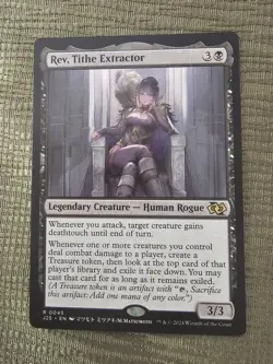 Rev, Tithe Extractor- Foundations Jumpstart  Regular MTG-NM - Image 1