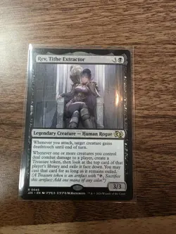 Rev, Tithe Extractor- Foundations Jumpstart  Regular MTG-NM - Image 1