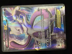 Pokemon 2012 B&W Next Destinies Mewtwo EX Full Art #98/99 - Image 1