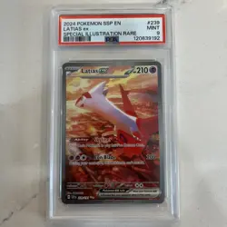 PSA 9 Latias Ex Special Illustration 239 2024 Pokemon Surging Sparks 115675080 - Image 1