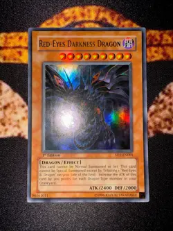 YUGIOH â€¢ RED EYES DARKNESS DRAGON â€¢ ULTRA RARE â€¢ SD1-EN001 â€¢ 1st EDITION â€¢ NM - Image 5